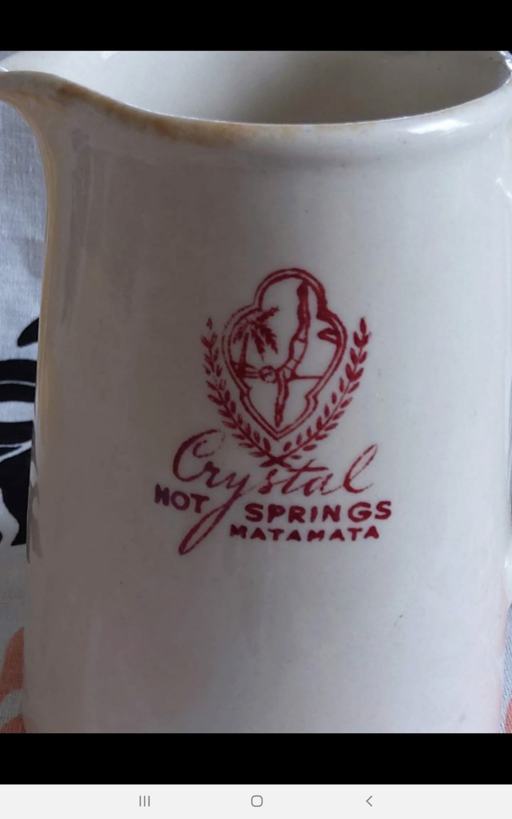 Crystal Springs Matamata and Highway badged ware Crysta10