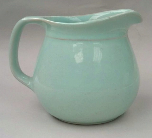 Paris - Paris desert bowl in limpid blue green glaze Old_ju10