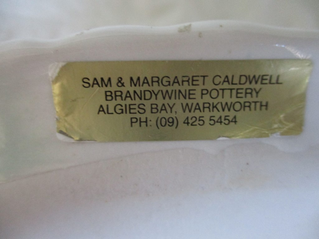 Sam and Margaret Caldwell Brandywine Pottery Algies Bay Sam_an11