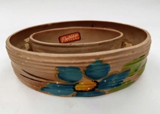 Glen Afton Shape 87 Posy Ring decorated by Partridge Pottery Shape_13