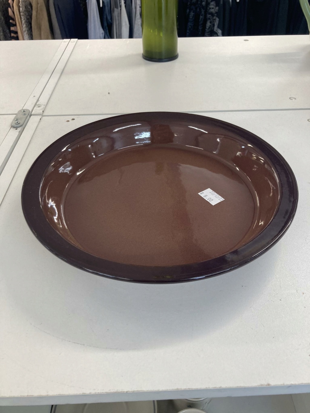 Teal Ceramics Pie Dish Teal_d10
