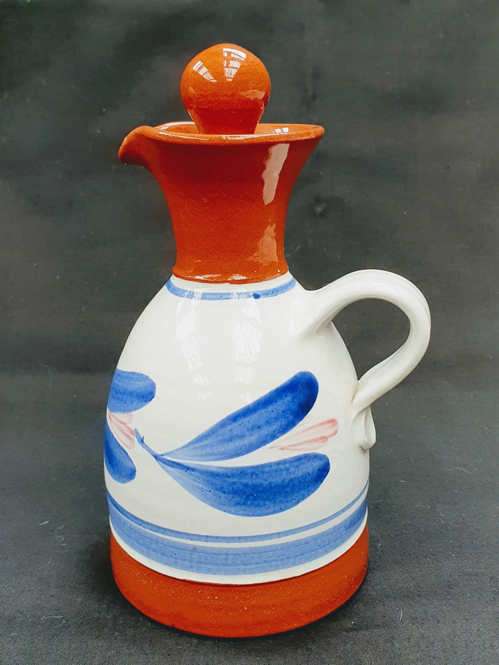 Temuka Terracotta Oil Bottle from the Gourmet Range c1990 Temuka41