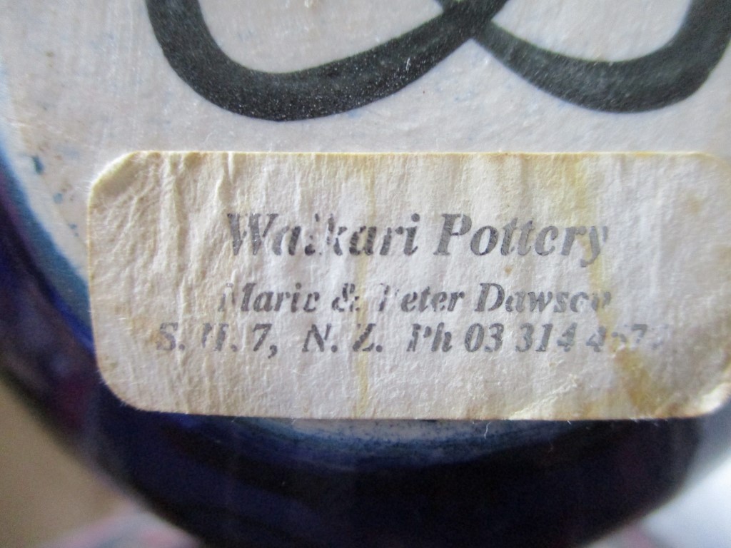 Marie and Peter Dawson of Waikari Pottery Waikar11