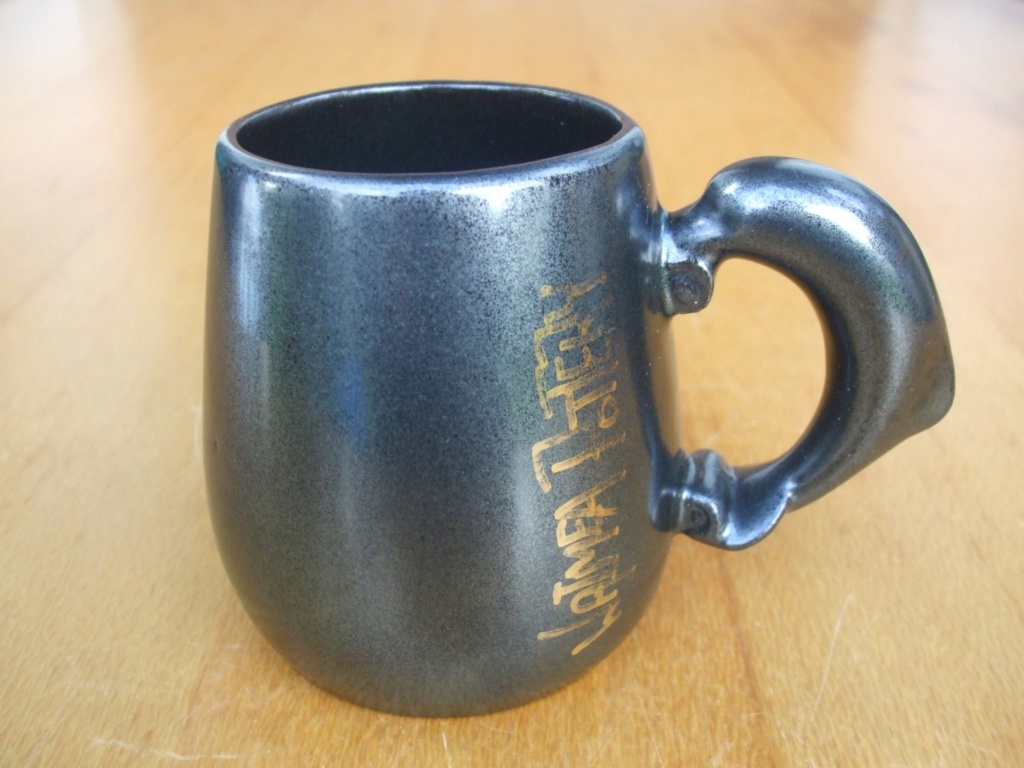 Waimea Pottery mug with dolphin handle. Waimea10