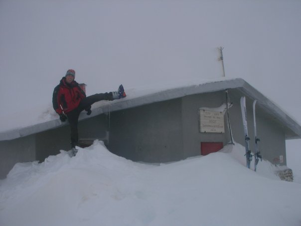 Situazione neve sul Monte Velino Rifugi11