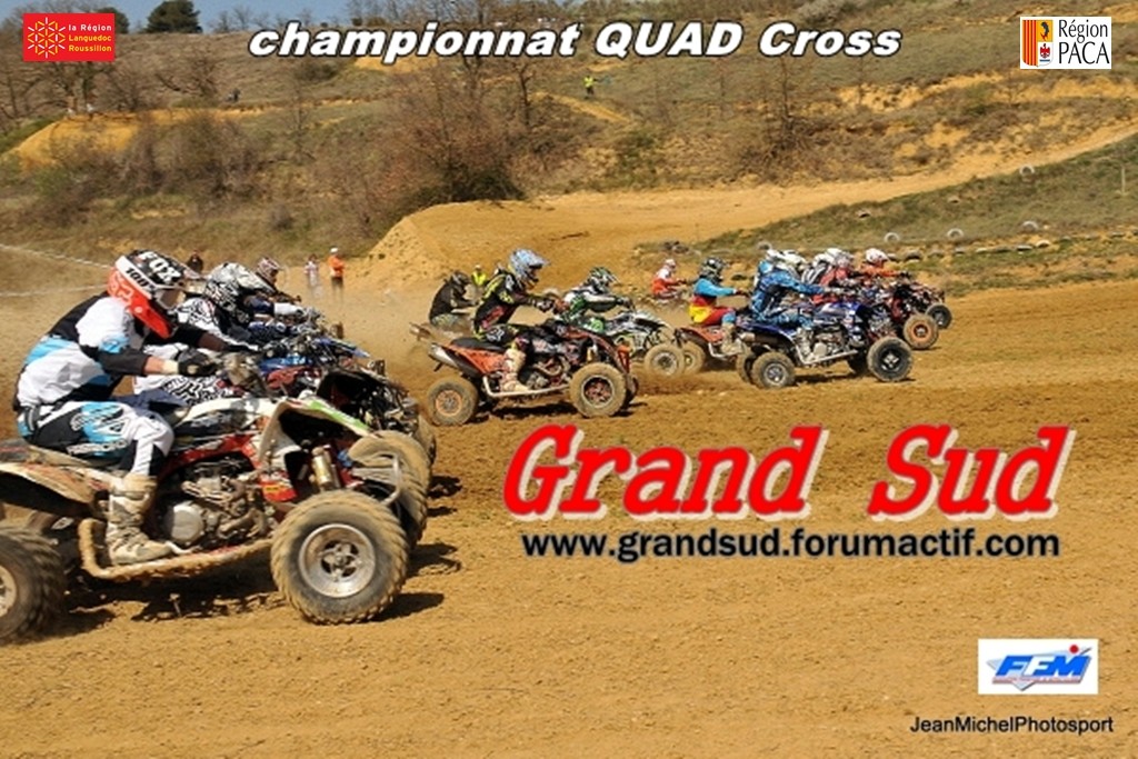 Le Quad dans le sud.