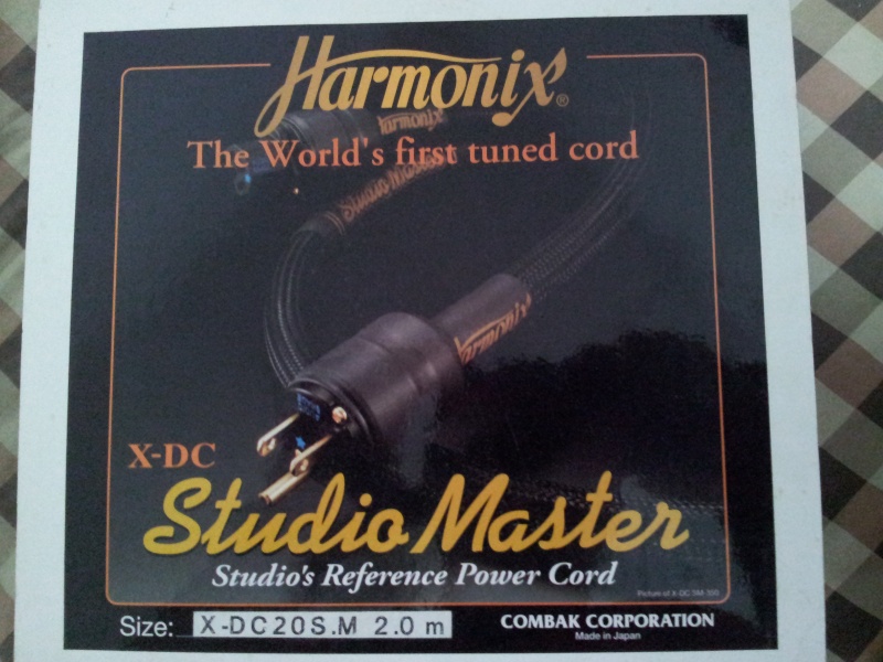 Harmonix X-DC Studio Master Power Cord (Used) SOLD Harmon10