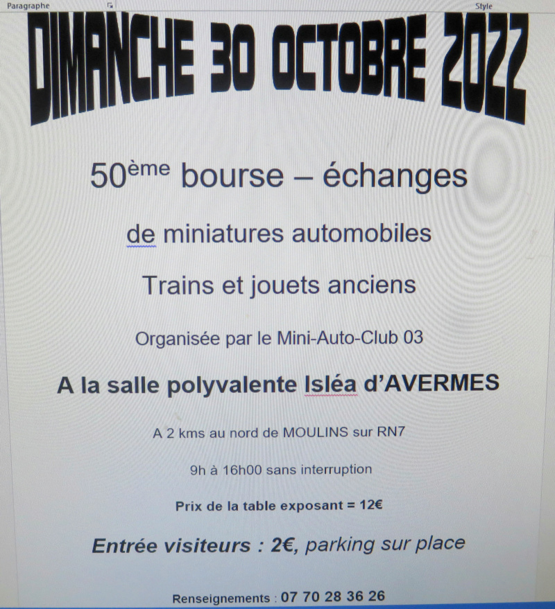 Bourse du Mini Auto Club 03, à Avermes Img_5611