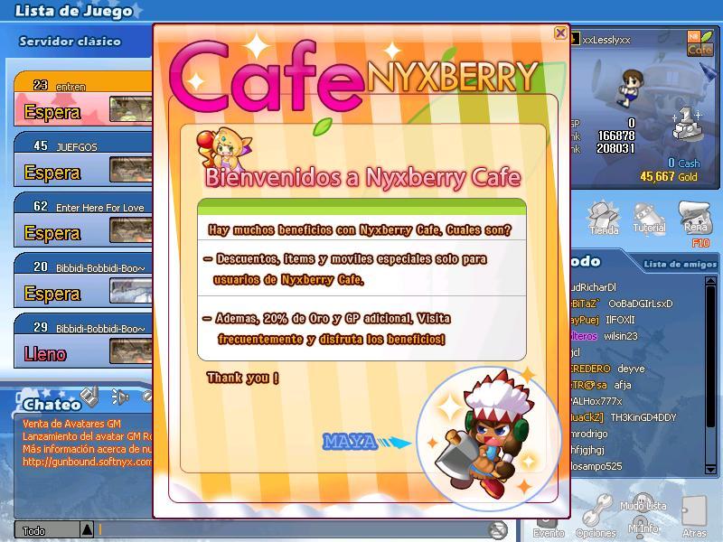NyxBerry CAFE LUCCINI INTERNET Gunbou12