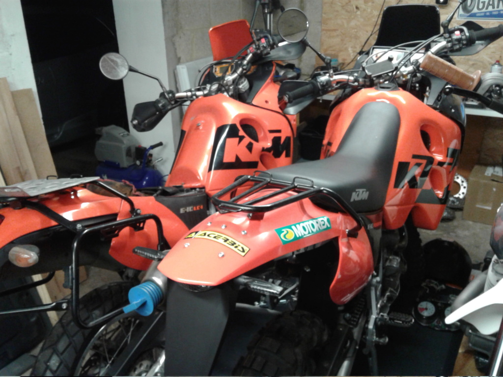 Ahell et son garage : ktm 640 adv, T7, drz ....  20200115