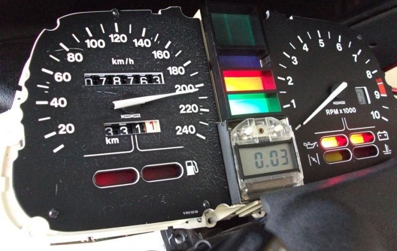Karamba speedometer calibration program tutorial Dscf2519