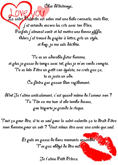 Lettres de la St Valentin à Nathaniel Westerfeld Lettre10