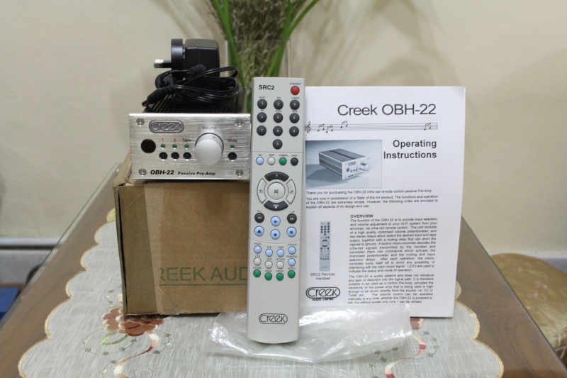 Creek OBH-22 passive pre amp (SOLD) Img_2216