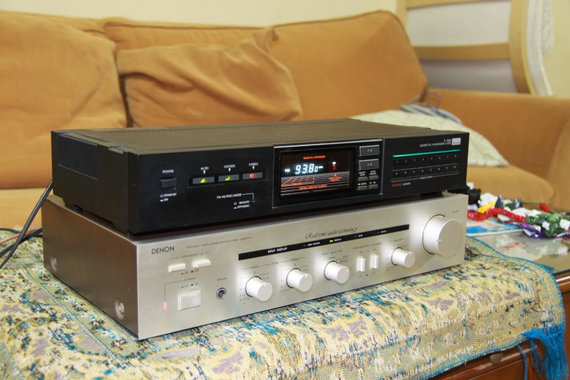 Denon PMA-717 integrated amp free sansui tuner (SOLD)