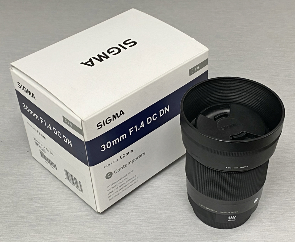 [VENDU]Sgma 30mm F 1,4 Contemporary Micro 4/3 Img-3214