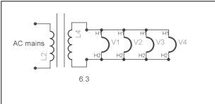 classe a - Amplificatore valvolare in kit 8 + 8 WATT RMS in classe A pura - Pagina 2 Alimen10