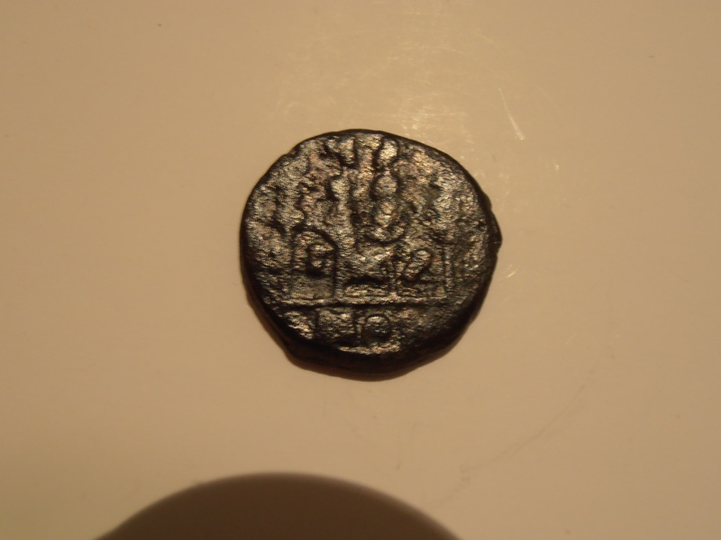 Monnaie coloniale (NIKOPOLIS), pour un flavien (Vespasien ou Titus) Pa250011