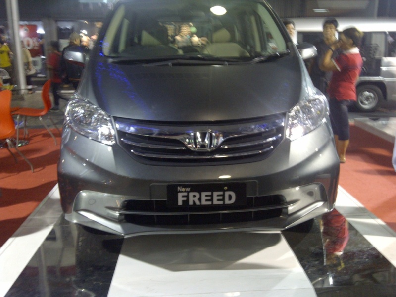 New facelift Honda Freed @ Jakarta Fair F410