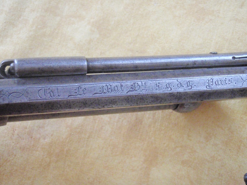 Revolver Le Mat de fabrication parisienne 2nd modéle P2221312