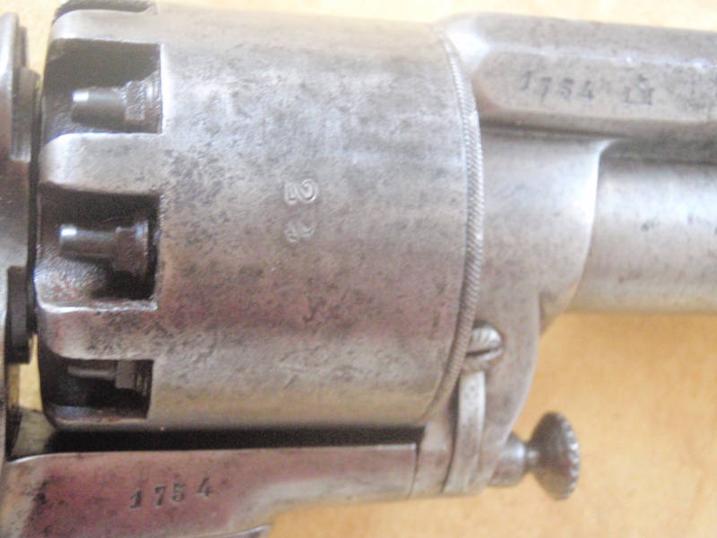 Revolver Le Mat de fabrication parisienne 2nd modéle P2221314