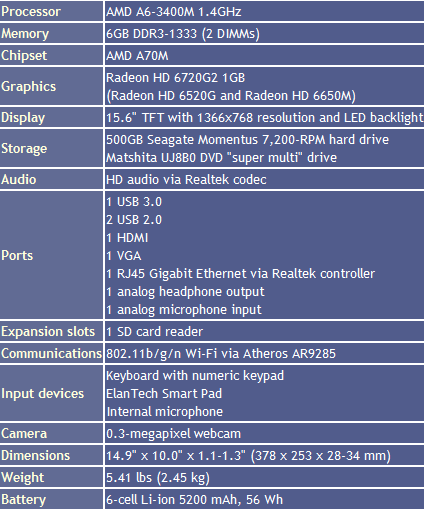 ASUS A53T Notebook Lap_sp10