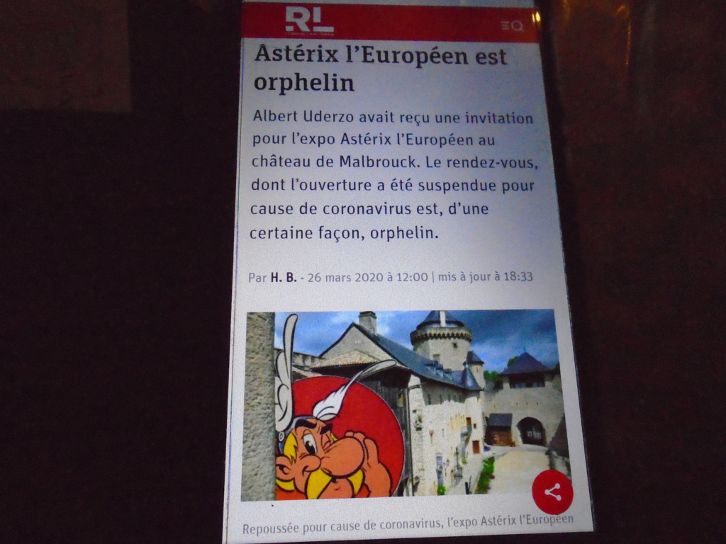 Expo asterix au château de Malbrouk Dsc00725