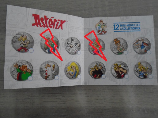 Monnaie de Paris mini-medailles Asterix - post échanges  - Page 2 Dsc03572