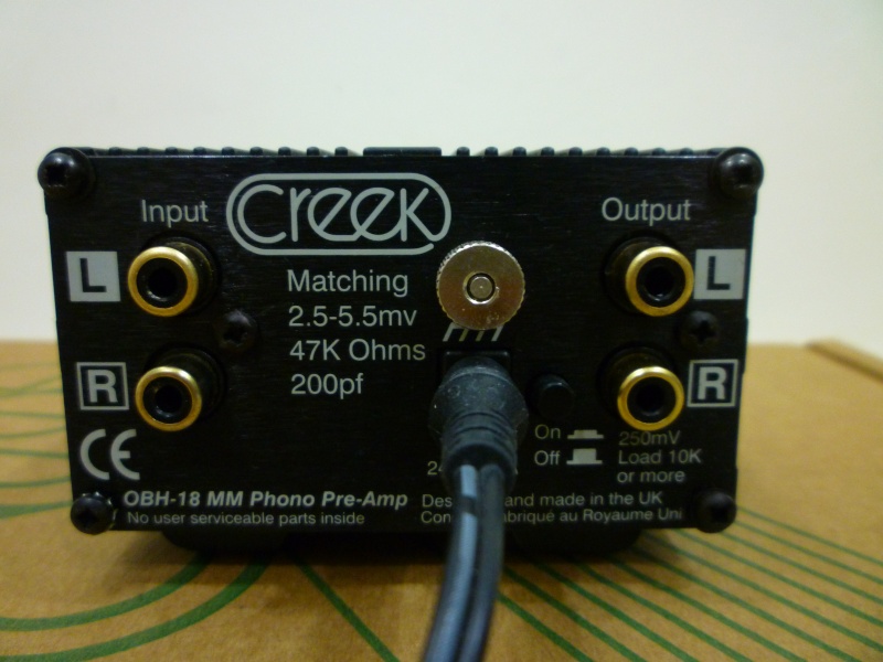 Creek OBH-18MM Phono Pre-Amplifier (sold) P1120315