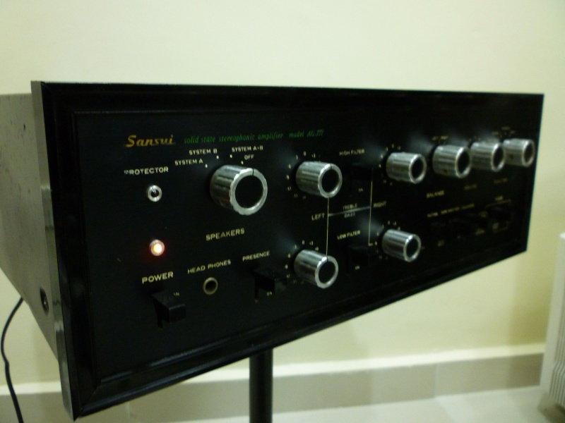 Sansui AU-777 Intergrated Amplifier (sold) P1120530