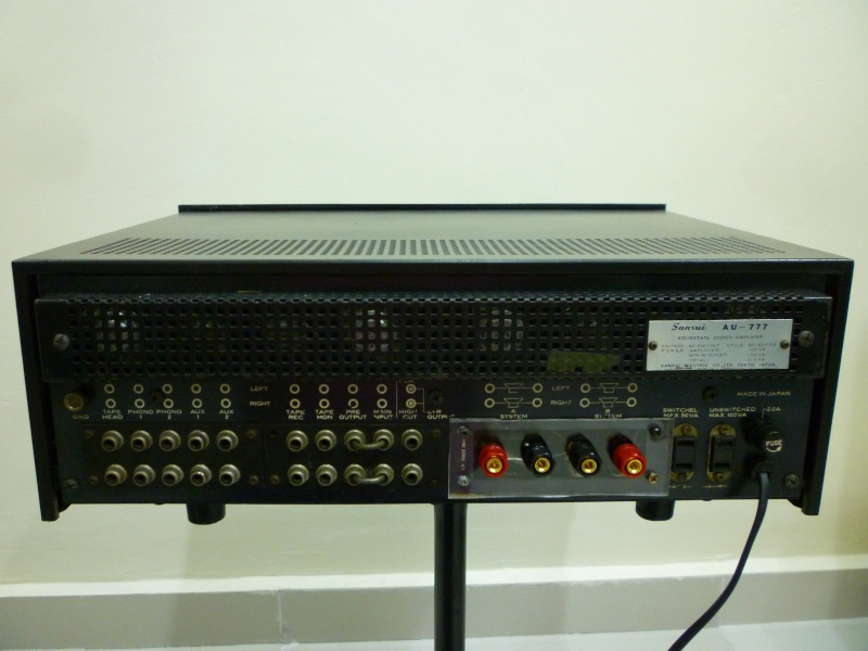 Sansui AU-777 Intergrated Amplifier (sold) P1120531