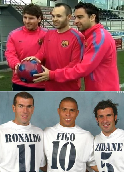 Barca trio vs Madrid trio 65310