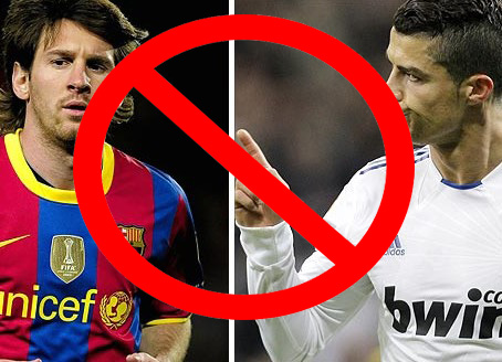 No more Messi vs CR Ronald10