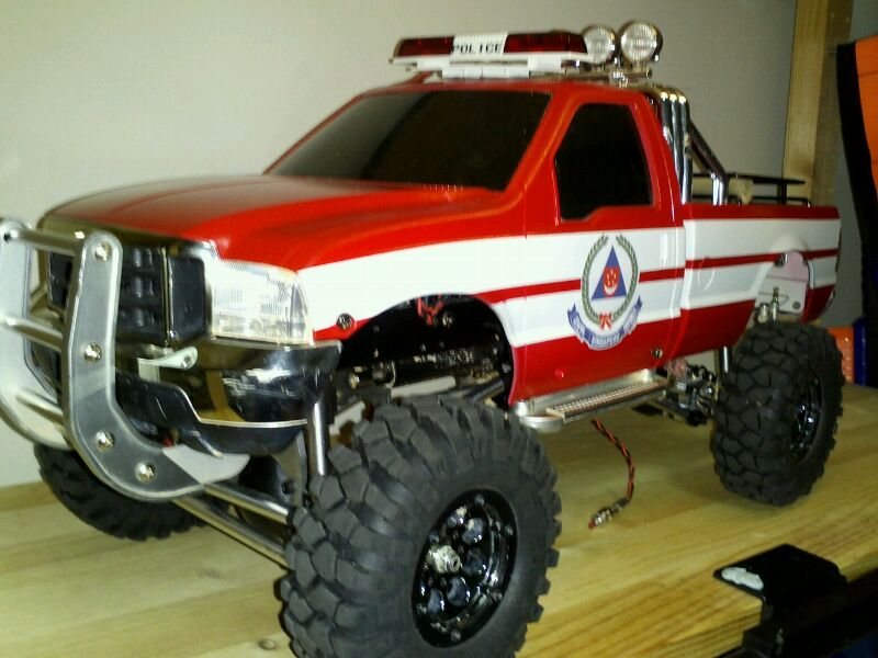 Very cool Tamiya Highlift Ford Civil Defence Truck! Img-2020