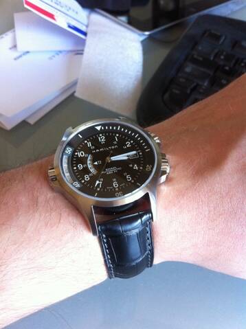 Quel bracelet pour une Hamilton Khaki Navy GMT ?