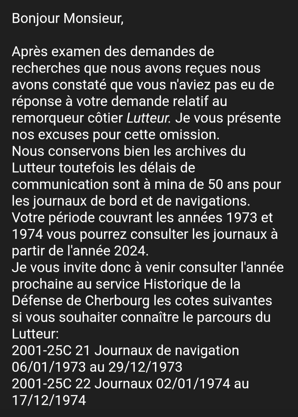 [Activité des ports hors Marine] LE PORT DE CHERBOURG - Page 20 Scree193