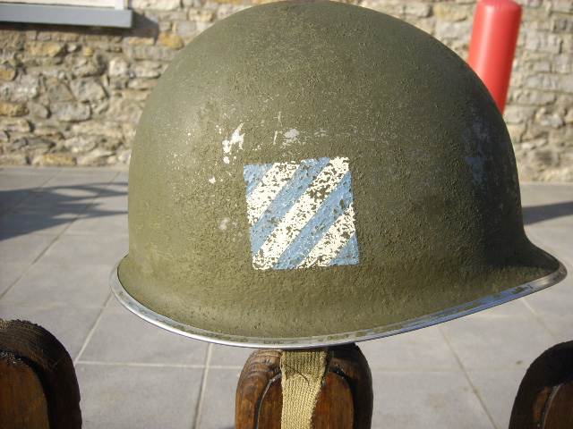 casque us Sclueter 3rd infantry division 00312