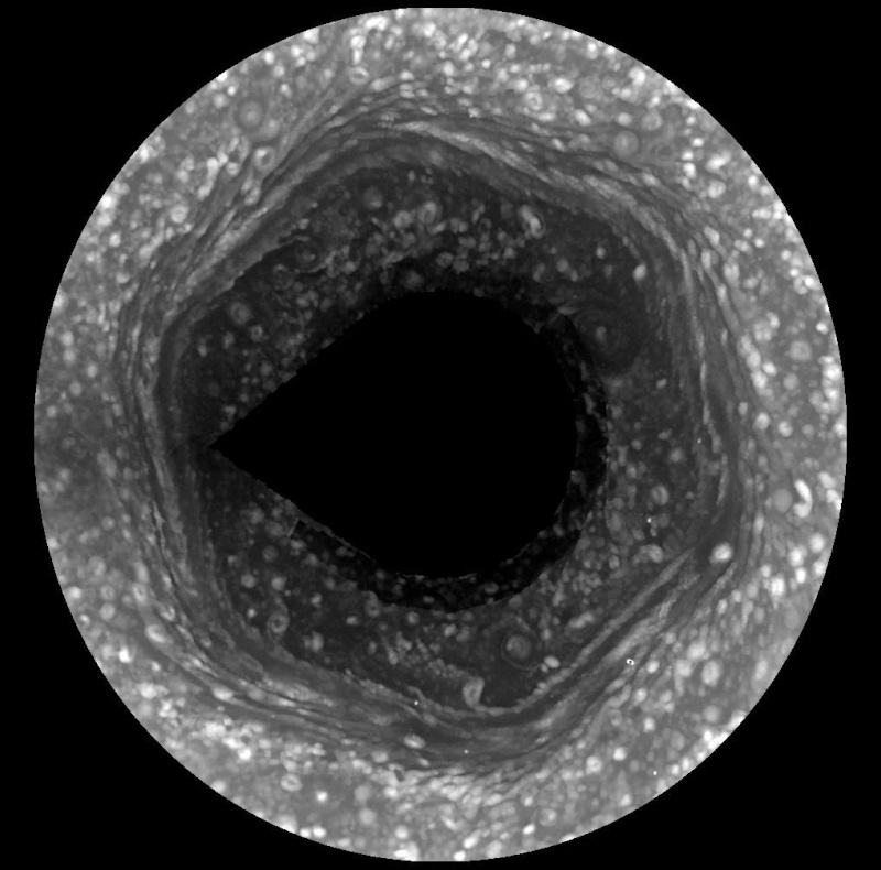 North Pole of Saturn Saturn11