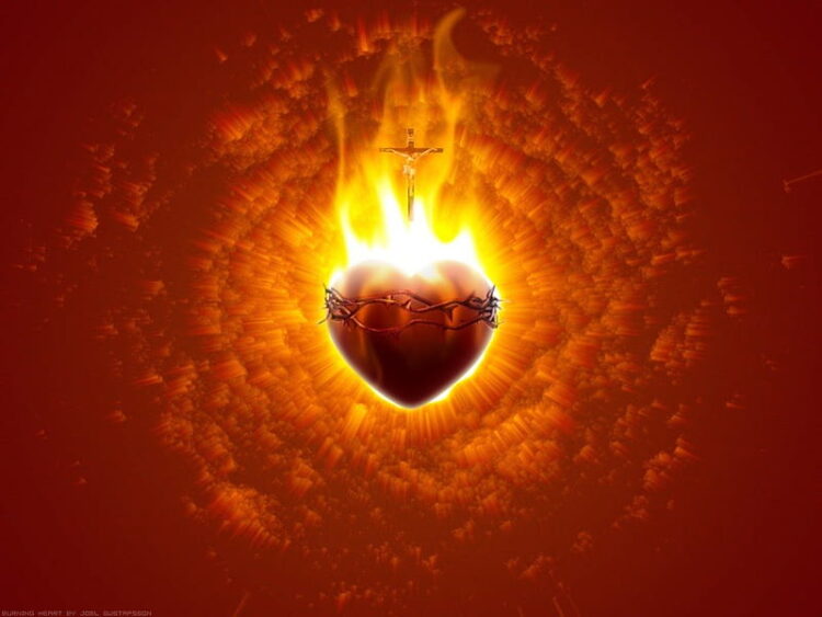 Heart of Jesus Burning Furnace of Charity Burnin10
