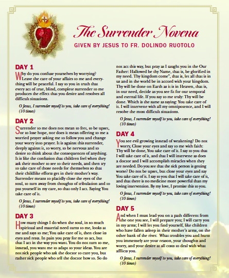 Surrender Novena Printable prntbl concejomunicipaldechinu gov co Surrender Novena Printable prntbl concejomunicipaldechinu gov co