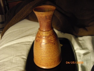 Medium Sized Brown Vase / Carafe   Imgp0824