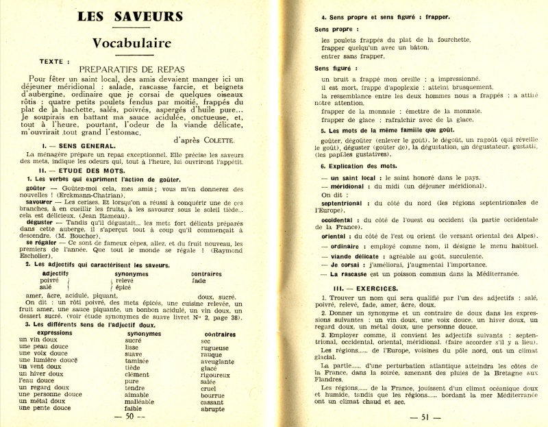 Répertoire de manuels de lecture anciens Saveur10