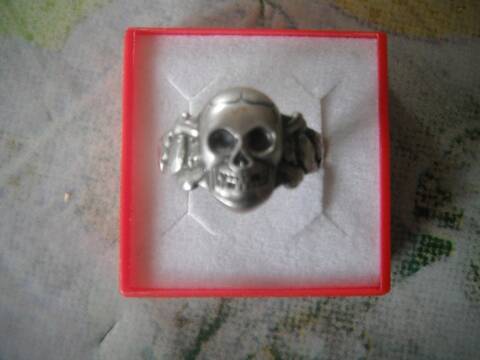 Bague tête 2025 de mort ss