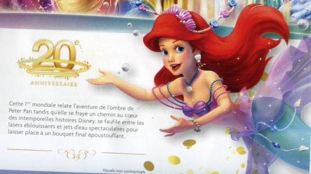 Disney Dreams! - Version 1 [Parc Disneyland - 2012-2013] - Sujet de pré-sortie Ariel012