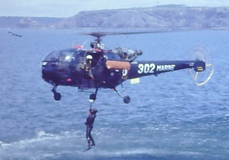 Exercice sauvetage homme à la mer 1978 Le_nor13