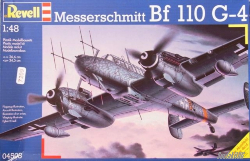 1/48  - Messerschmitt Bf 110G-4 - Revell 04508  00151