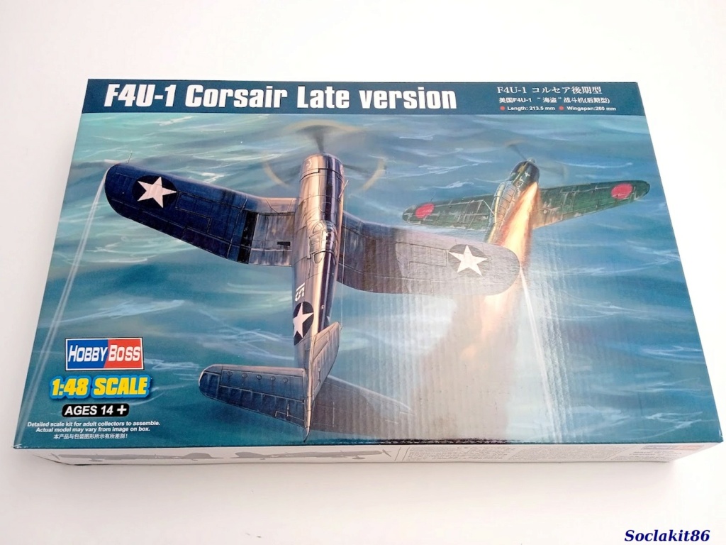 1/48 - Chance Vought F4U-1 et 2 Corsair "Birdcage" - Hobby Boss et Tamiya  00201