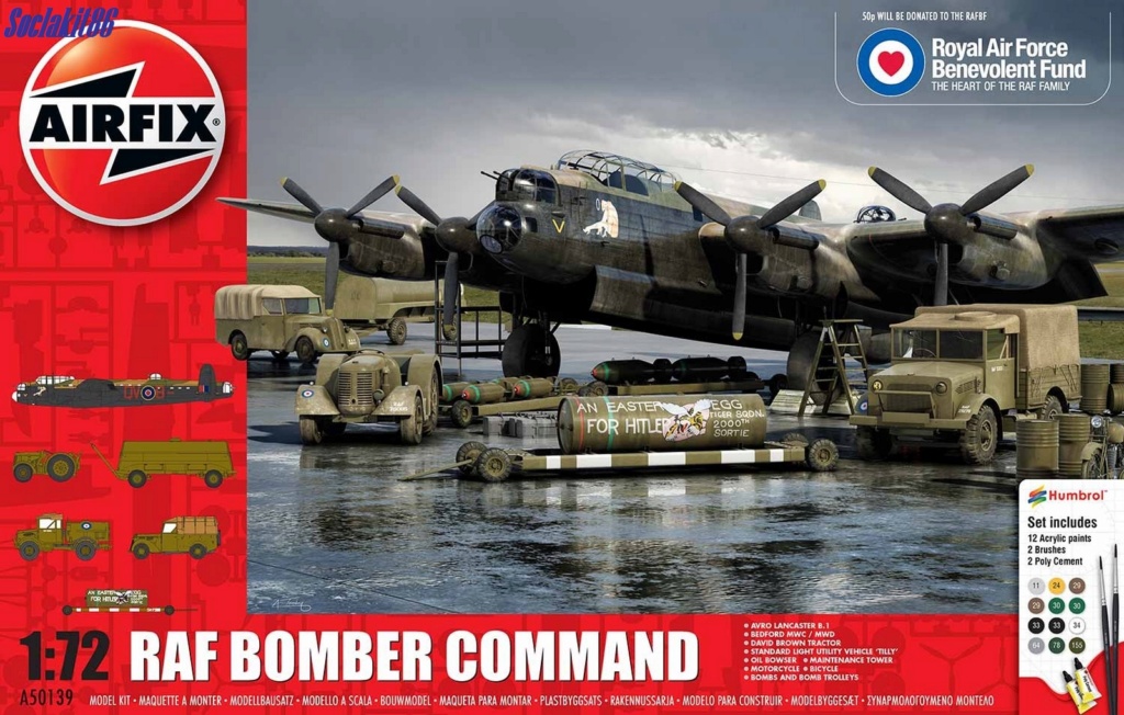 1/72 - Avro Lancaster B mark 1  -  Airfix 0024