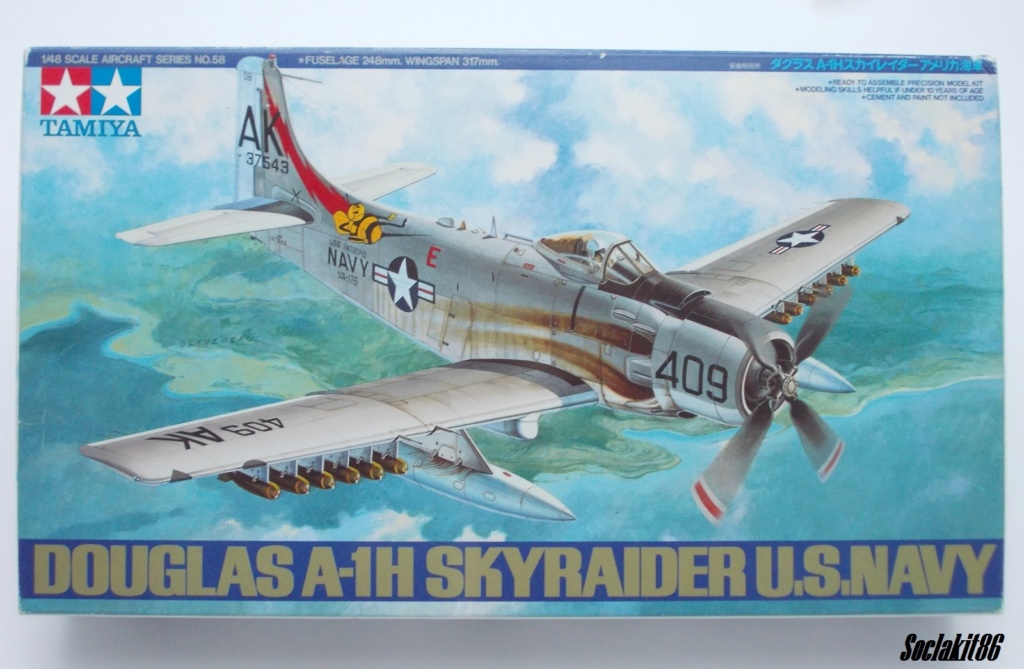 1/48 - AD-4 Skyraider - Tamiya  0036