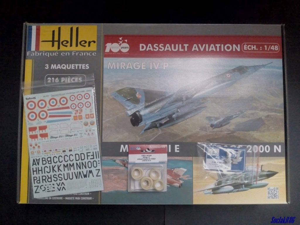  1/48 - Mirage IVA - Heller + Divers 0066