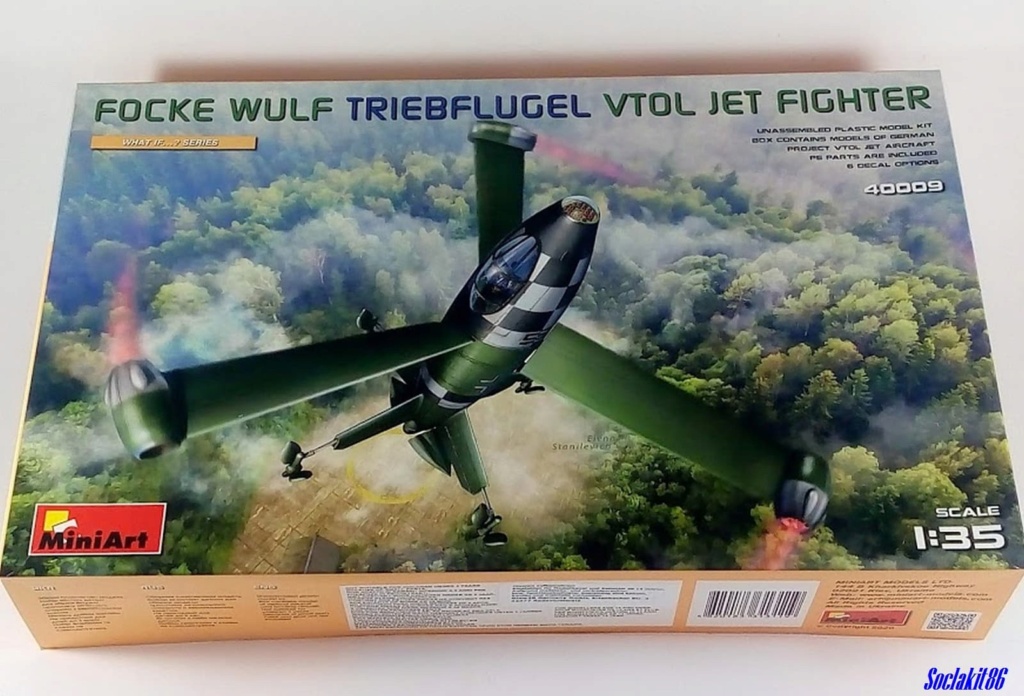 1/35 - Focke Wulf Triebflügel - Mini Art réf 40009 0070